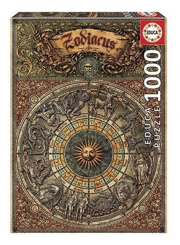 17996 Signos Del Zodiaco Rompecabezas 1000 Piezas Educa