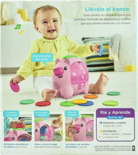 Cerdito Cuenta Conmigo Rie Y Aprende Sonido Fisher Price