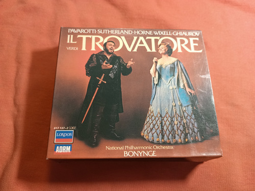 Giuseppe Verdi / Il Trovatore Cd Doble C Lib / Usa B18 