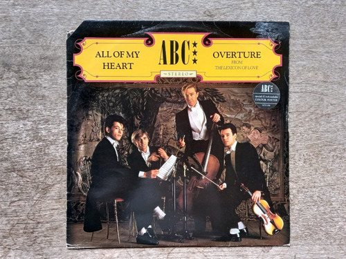 Disco Lp Abc - All Of My Heart / Overture (1982) Uk R15