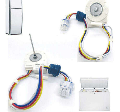 Kit Motor Ventilador C/sensor Refrig. Side By Side ( 2unid )