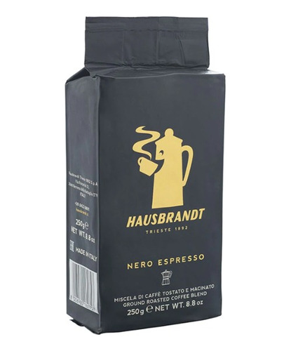 Hausbrandt Café Molido Espresso Nero 250 Grs Premium