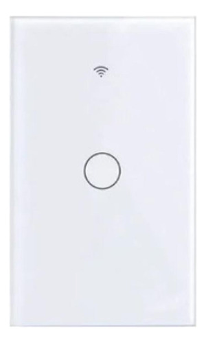 Interruptor Inteligente Wifi Touch Blanco Simple