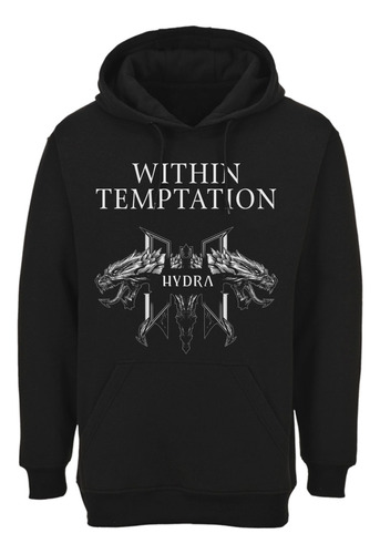 Poleron Within Temptation Hydra Frente Polera Negra Metal Ab