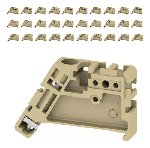 30 Piezas Tope Final Para Clema Ew 35, 0383560000 Weidmuller