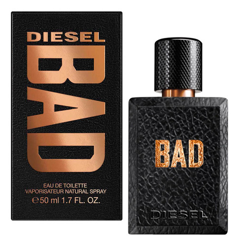 Perfume Diesel Bad 50 Ml Edt - 100% Original