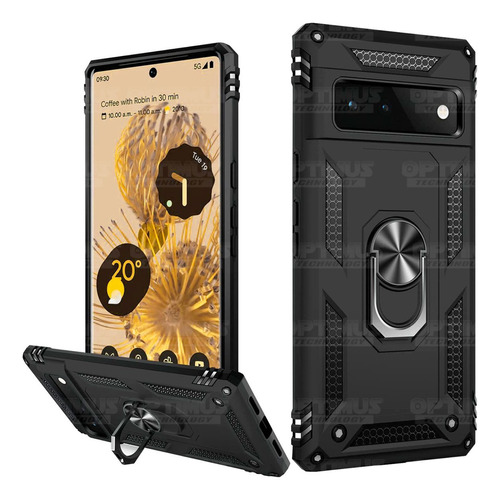 Case Protector Para Smartphone Google Pixel 6 Pro Soporte