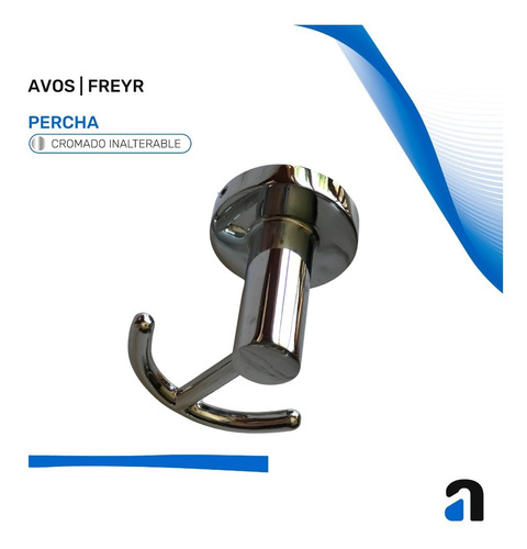Imagen 3 de 10 de Percha Toallero 100% Metal Cromado // Avos Freyr Sale