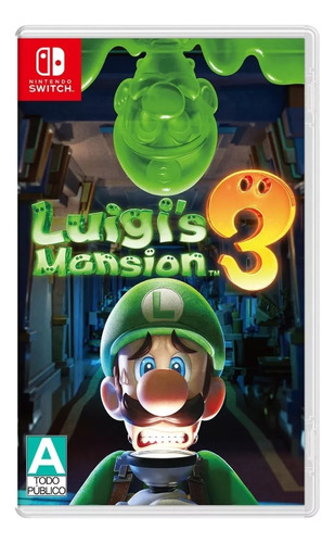 Luigis Mansion 3 Nintendo Switch Nuevo***