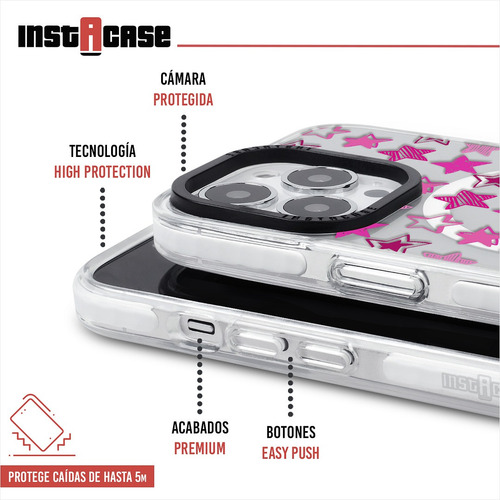 Funda Para iPhone Magsafe Estrellas Personalizada Tu Nombre