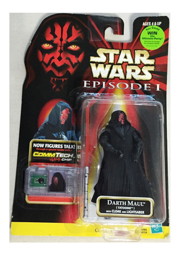 Star Wars Episode 1 Darth Maul Con Commtech Chip