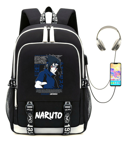 Sasuke Escolar Mochila For Oxford Ni?os Estudiantes