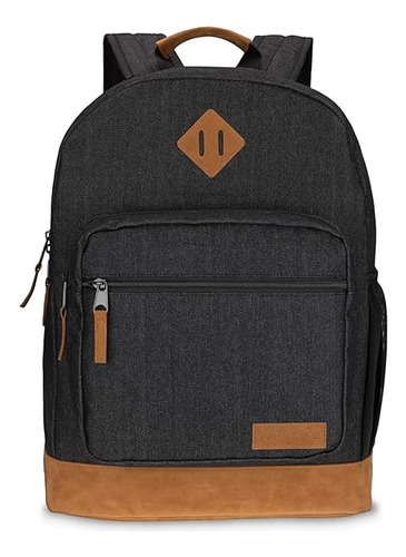 Mochila Casual Para Laptop-gris Oscuro