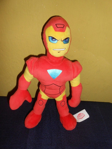 Peluche Iron Man Original Marvel Just Play 27 Cms Ironman