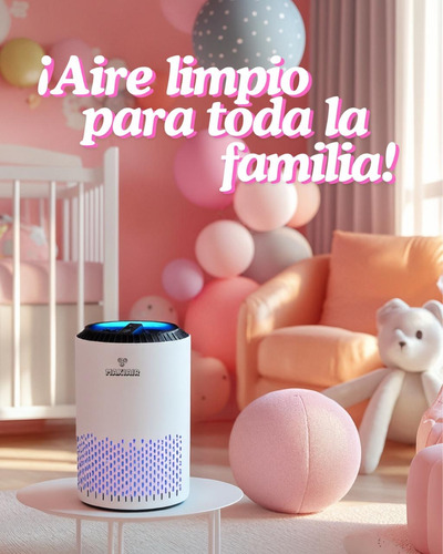 Filtro Purificador De Aire Con Difusor Aromas Max 1 Air H13 Blanco