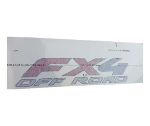 comprar Calcomania Adhesiva Ford Pickup Fx4 Off Road