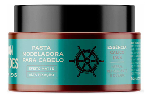Kit Shampoo 230ml E Pasta Matte Cálico Jack Don Alcides