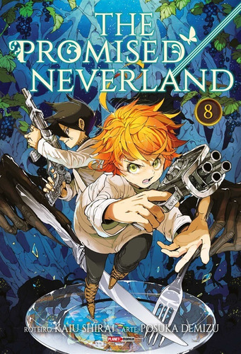 The Promised Neverland Vol. 8, de Shirai, Kaiu. Editora Panini Brasil LTDA, capa mole em português, 2019