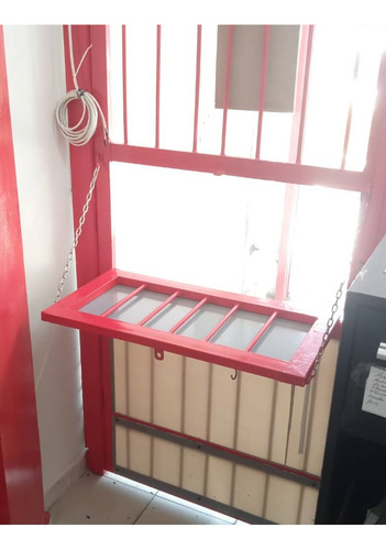 Oferta! Puerta Reja Metal Entamborada Con Cerraduras (Usado)