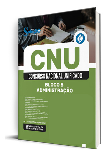 Apostila Cnu 2025 - Bloco 5 - Administração