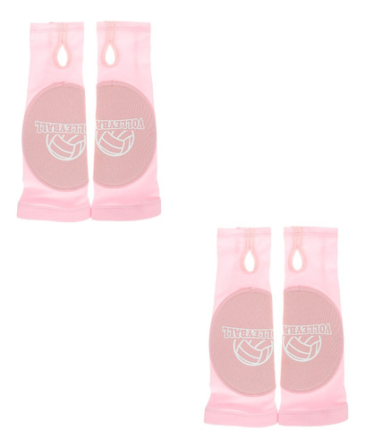 Protector De Muñeca Para Voleibol, 2 Pares De Rodilleras Tra