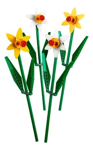 Set de construcción Lego Botanical Daffodils 216 piezas  en  caja