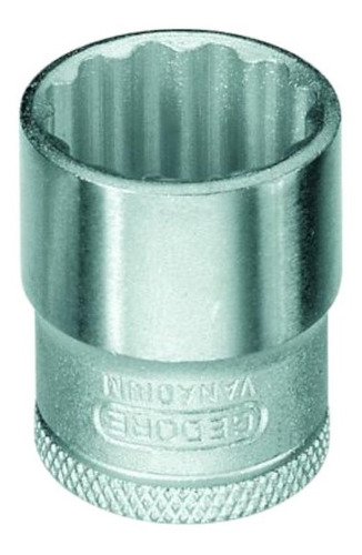 Soquete Estriado 9 Mm Encaixe 3/8 D30-9 Gedore Cor Prateado