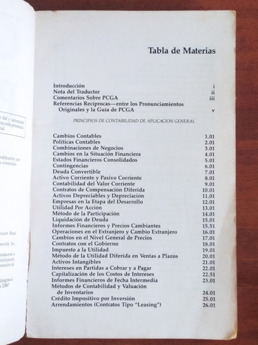 Principios De Contabilidad Generalmente Aceptados / Miller (Usado)