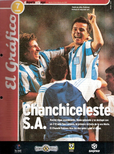 El Grafico El Deporte Esta Aqui Semana 7 Año 2001 (Usado)