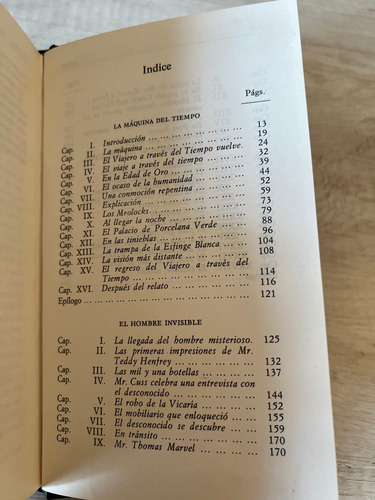 La Maquina Del Tiempo El Hombre Invisible - Herbert G Wells