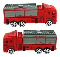 Comprar Camion Bombero Rescate Coleccion Auto Autito Escala Juguete Personaje Camion Bombero