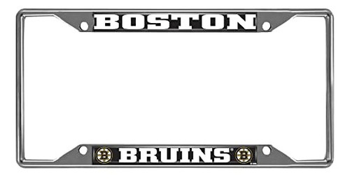 Placa De Matrícula Fanmats 14836 De Boston Bruins, De Metal
