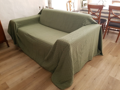Imagen 4 de 7 de Funda Sillón Manta Nido De Abeja Ancho 2.75*2,5 Mt Gigante