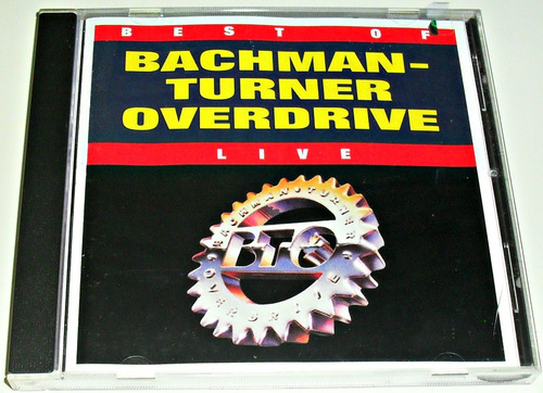Cd The Best Of Bachman Turner Overdrive Live Importado