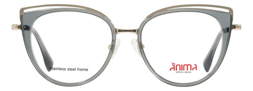 Armazon Oftalmico Anima 4914 Grey Gold Gris