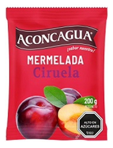 Mermelada Aconcagua Ciruela X 24 Unidades 