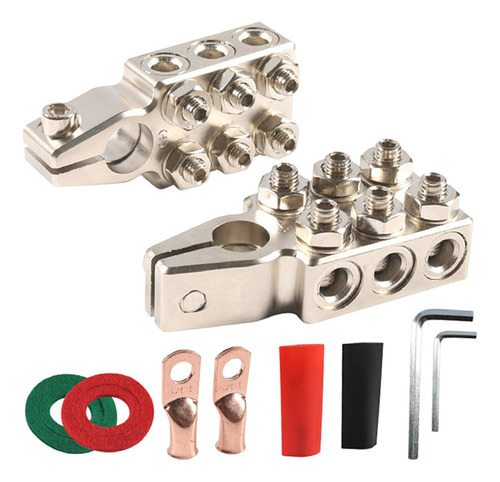 Conector De Terminal De Batería De 12 Vías, Abrazaderas De