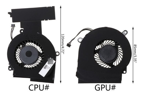 Hp Omen 15-dc  Ventilador Fan Gpu - Cpu