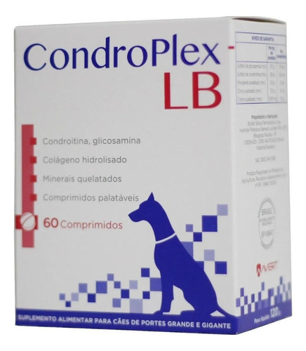 Condroplex Lb 120gr X 60 Comprimidos