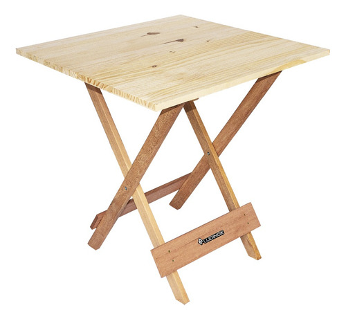 Conjunto Jogos De Mesa Dobrável Bar Lanchonete C/ 4 Cad Cor Pinus