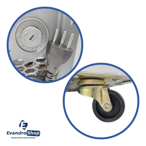 Freezer Horizontal Gelopar 532 Lt Para Peixaria E Açougues