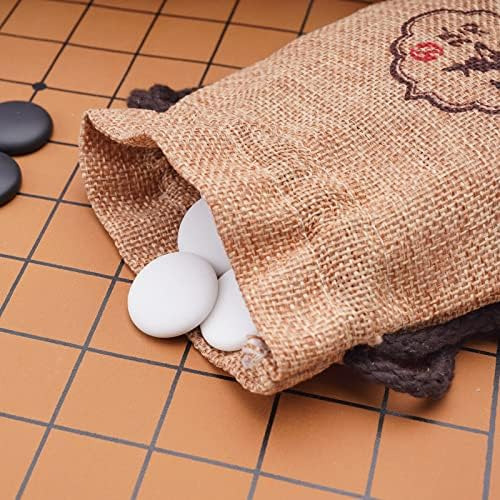 Juego De Tablero Reversible Songyuan Travel Go (goban Gomoku