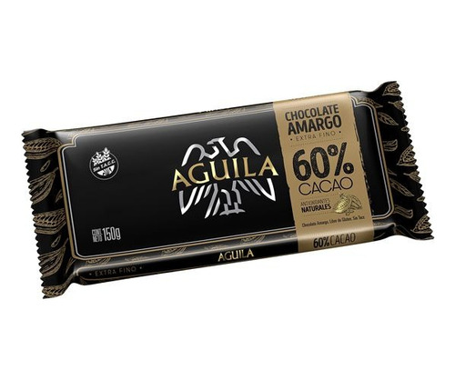 Chocolate Extrafino Aguila 60% Cacao Mediano