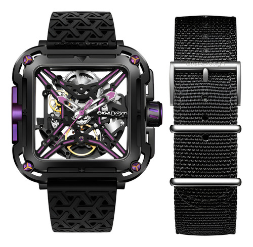 Reloj Ciga Design Hombre X Series Automático Neon Purple