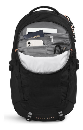 Mochila The North Face Recon Luxe Para Mujer Tnf Negra