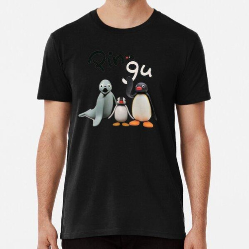 Remera Pingu, Robby Y Pinga Originales Algodon Premium