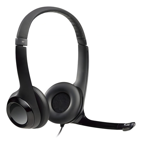 Auriculares Logitech H390 Negro Usb Con Microfono Vertex Negro