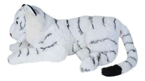 Pel cia de pel cia gigante Wild Republic Jumbo White Tiger