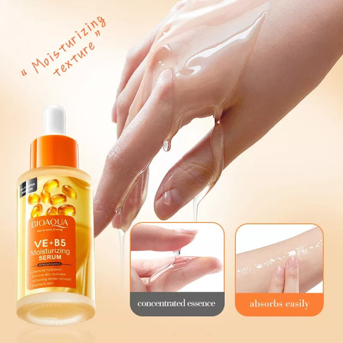 Serum Bioaqua Ve + B5 Reafirmante Hidratante Antiarrugas 40ml Reduce Poros Momento De Aplicación Día/noche Tipo De Piel Todo Tipo De Piel
