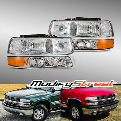 For 1999-2002 Chevy Silverado Suburban Tahoe Chrome Bump Llc